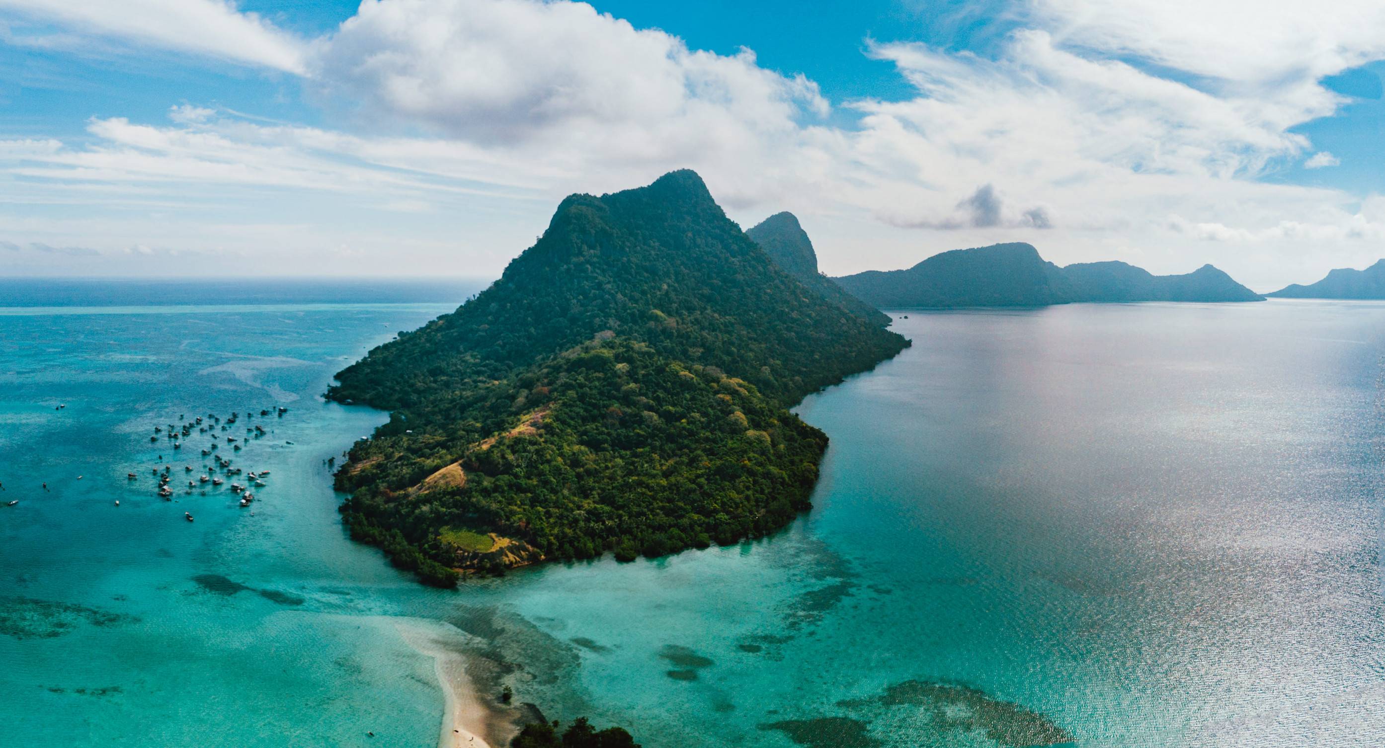 Aerial Shot Of Tatagan Island