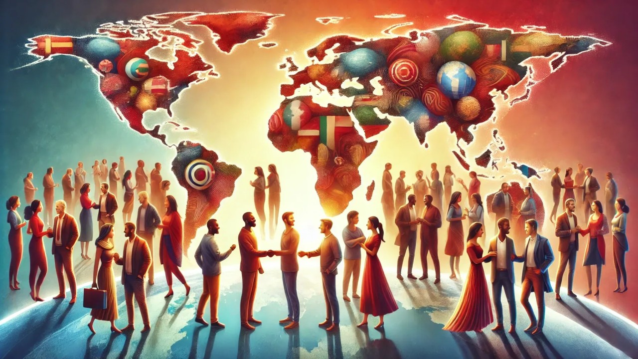 Travelers From Different Cultures Connecting Travelers From Different Cultures Connecting